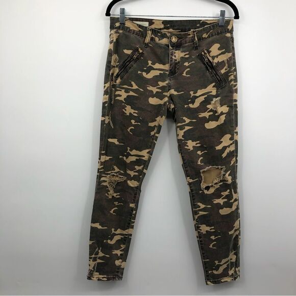 Kut from the Kloth Mia Toothpick Skinny Jean Camp Size 6 - Picture 1 of 13